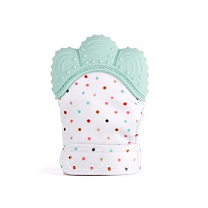 FREE - VERY HIGH QUALITY SILICONE TEETHING MITTEN/GLOVE